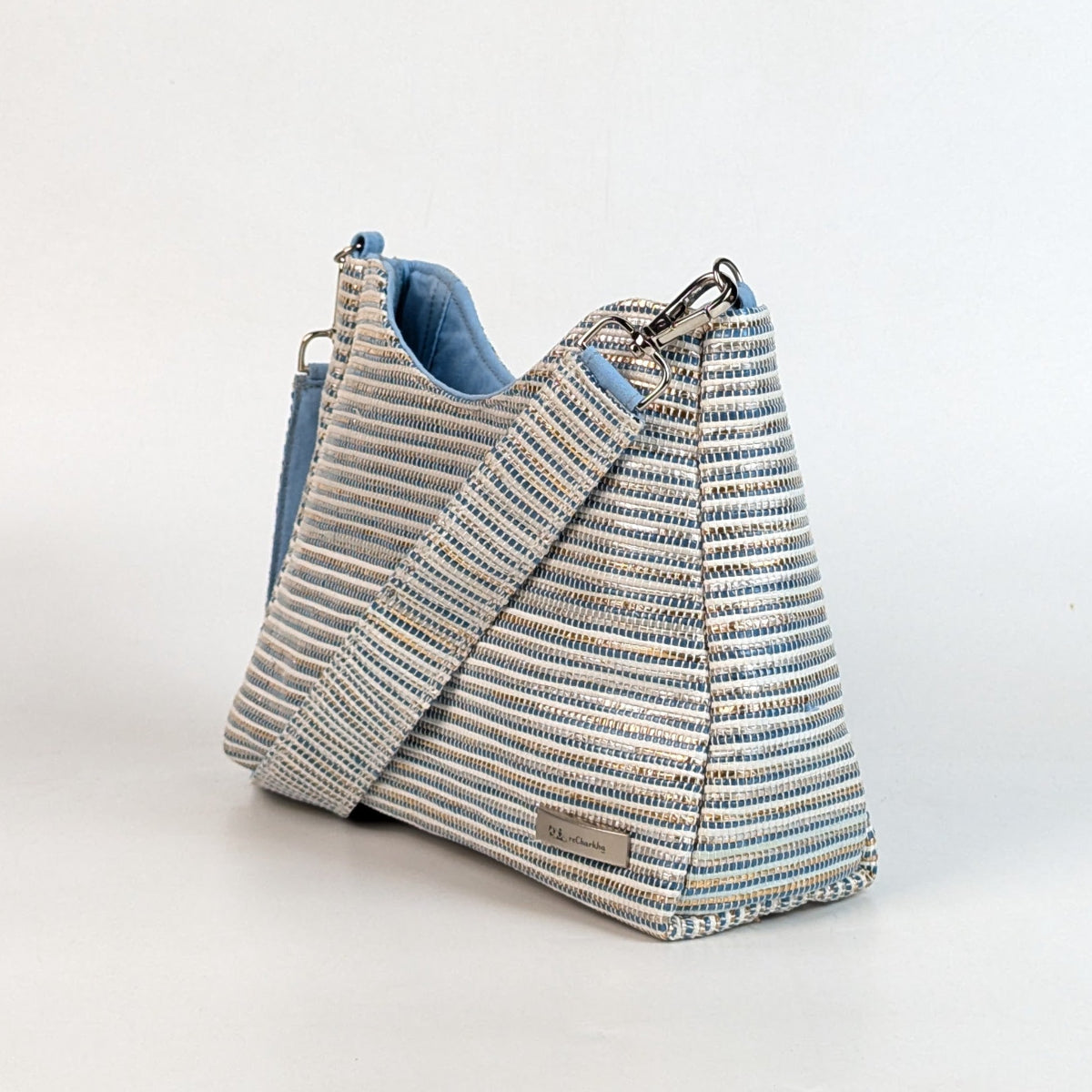 Upcycled Handcrafted Baguette Bag (BTB1026-008)