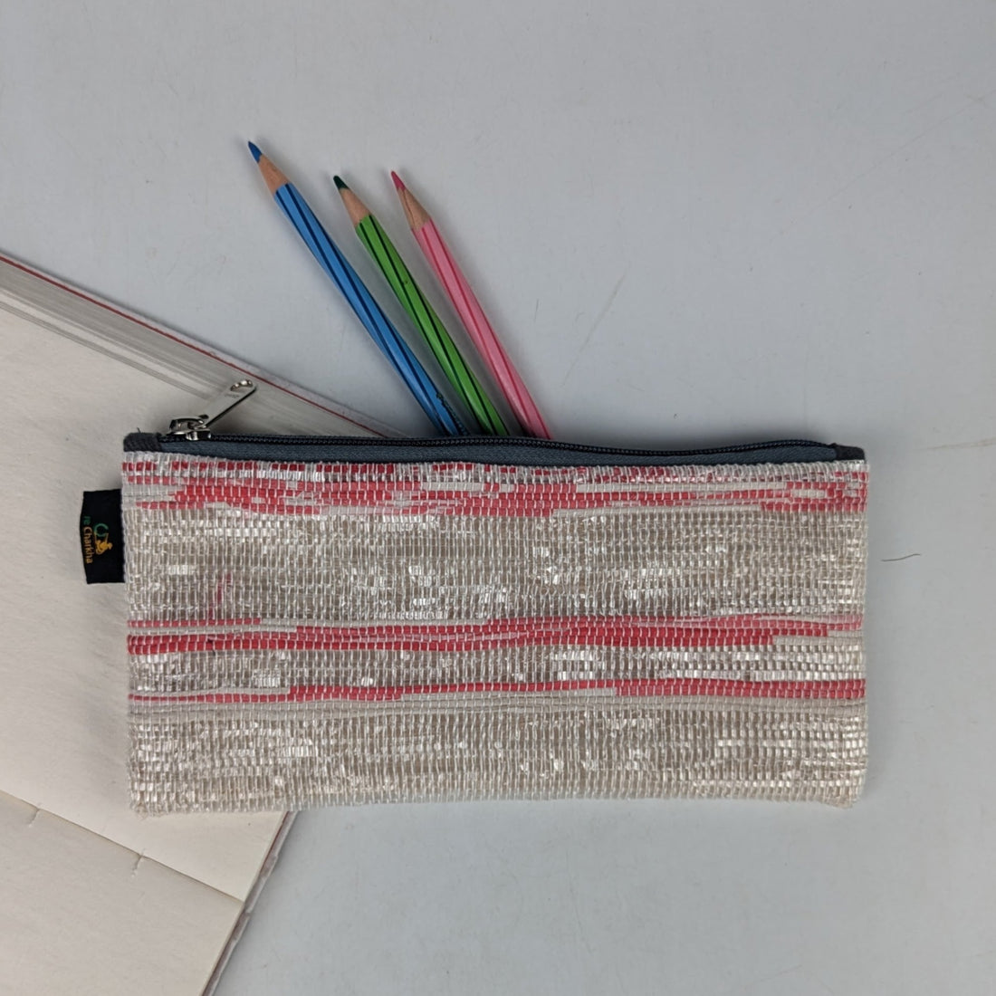 Upcycled Handwoven Pencil Pouch (PP0925-015) PS_W