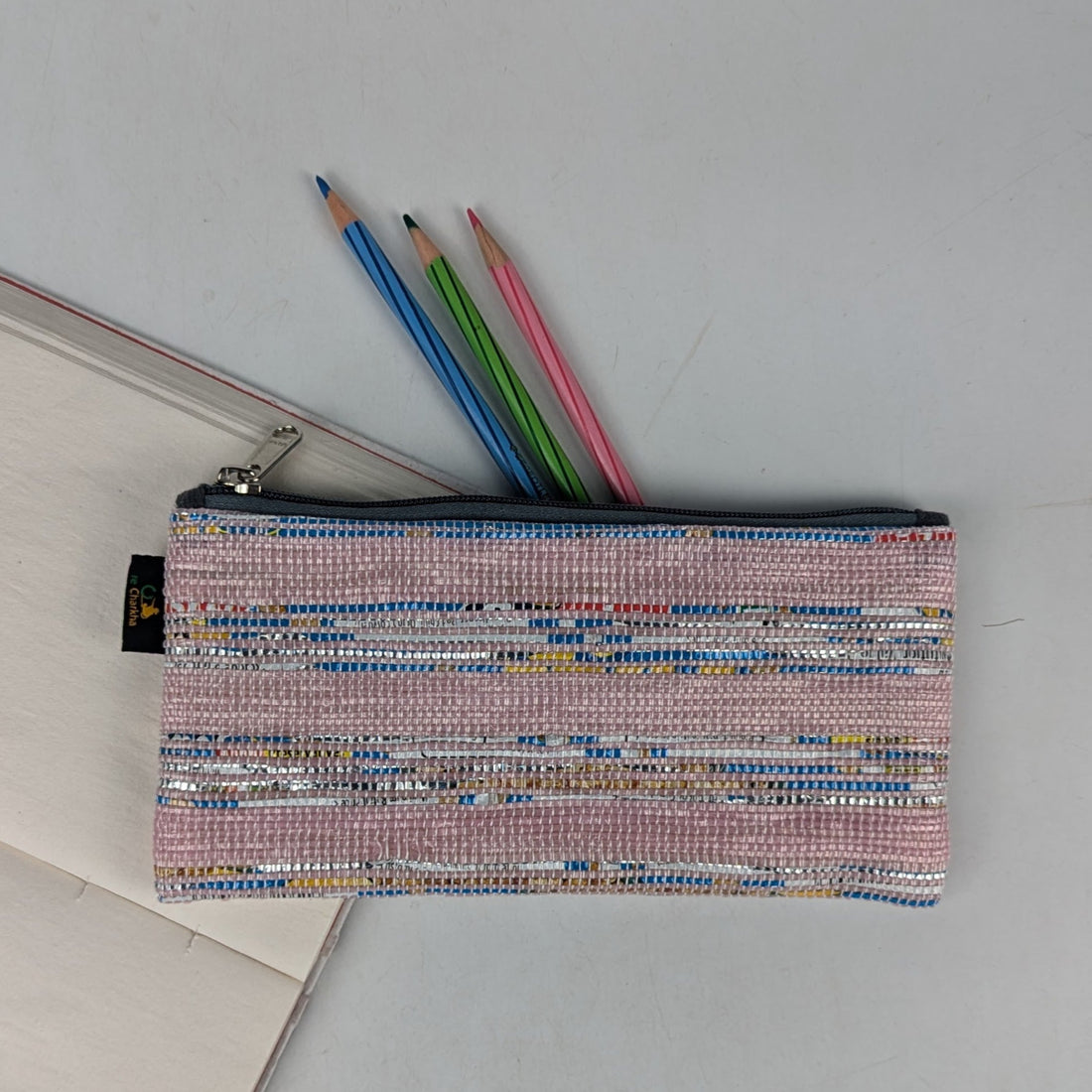 Upcycled Handwoven Pencil Pouch (PP0925-016) PS_W