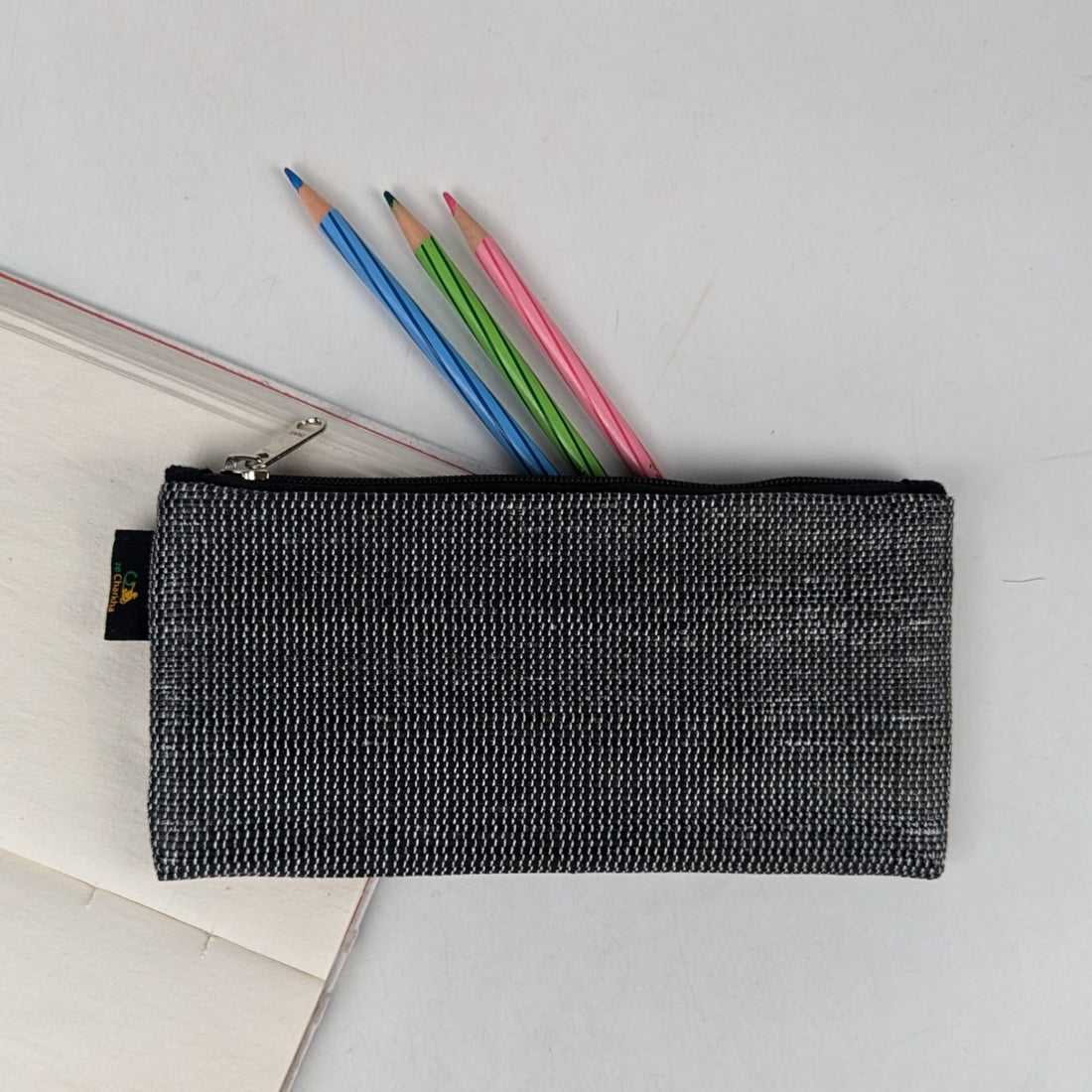 Upcycled Handwoven Pencil Pouch (PP0925-019) PS_W