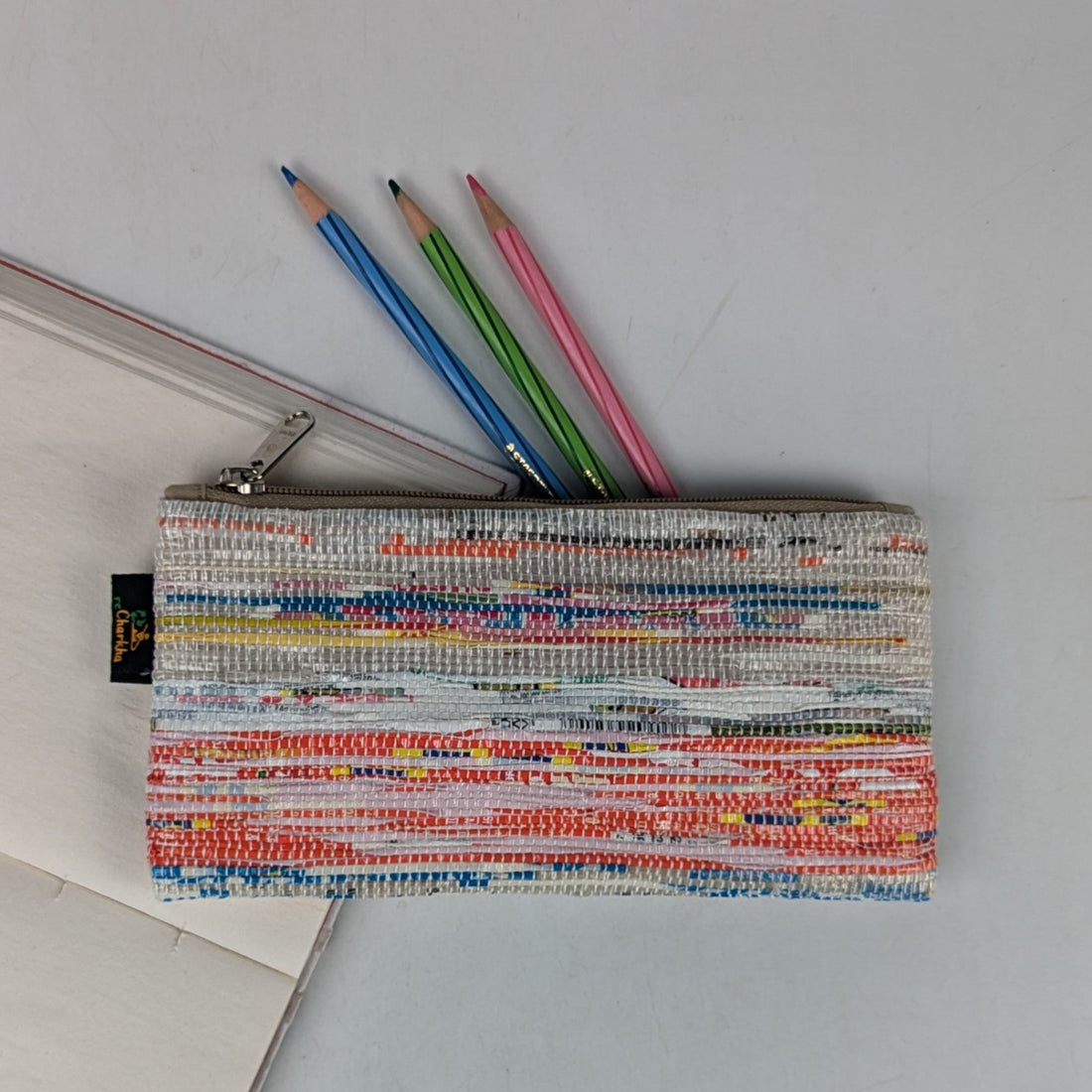 Upcycled Handwoven Pencil Pouch (PP0925-009) PS_W