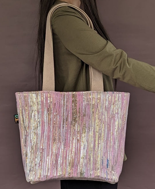 Upcycled Handwoven Shopper Tote (ST0424-015) PS_W