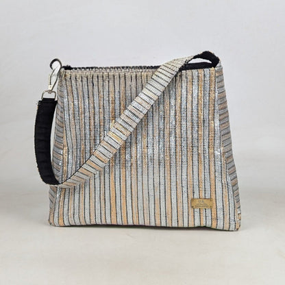 Premium Upcycled Handcrafted Trapeze Tote (TT0626-005) PS_W