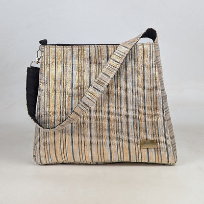 Premium Upcycled Handcrafted Trapeze Tote (TT0626-006) PS_W