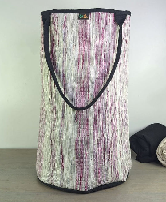 Upcycled Handwoven Laundry Bag (LBG0424-004)