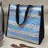 Red Blue White Striped Upcycled Handwoven Lunch Bag (LB0824-015) PS_W