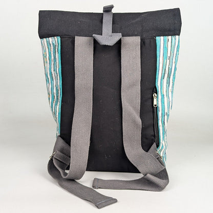 Upcycled Handcrafted Spartan Backpack (SBP0126-002) PS_W