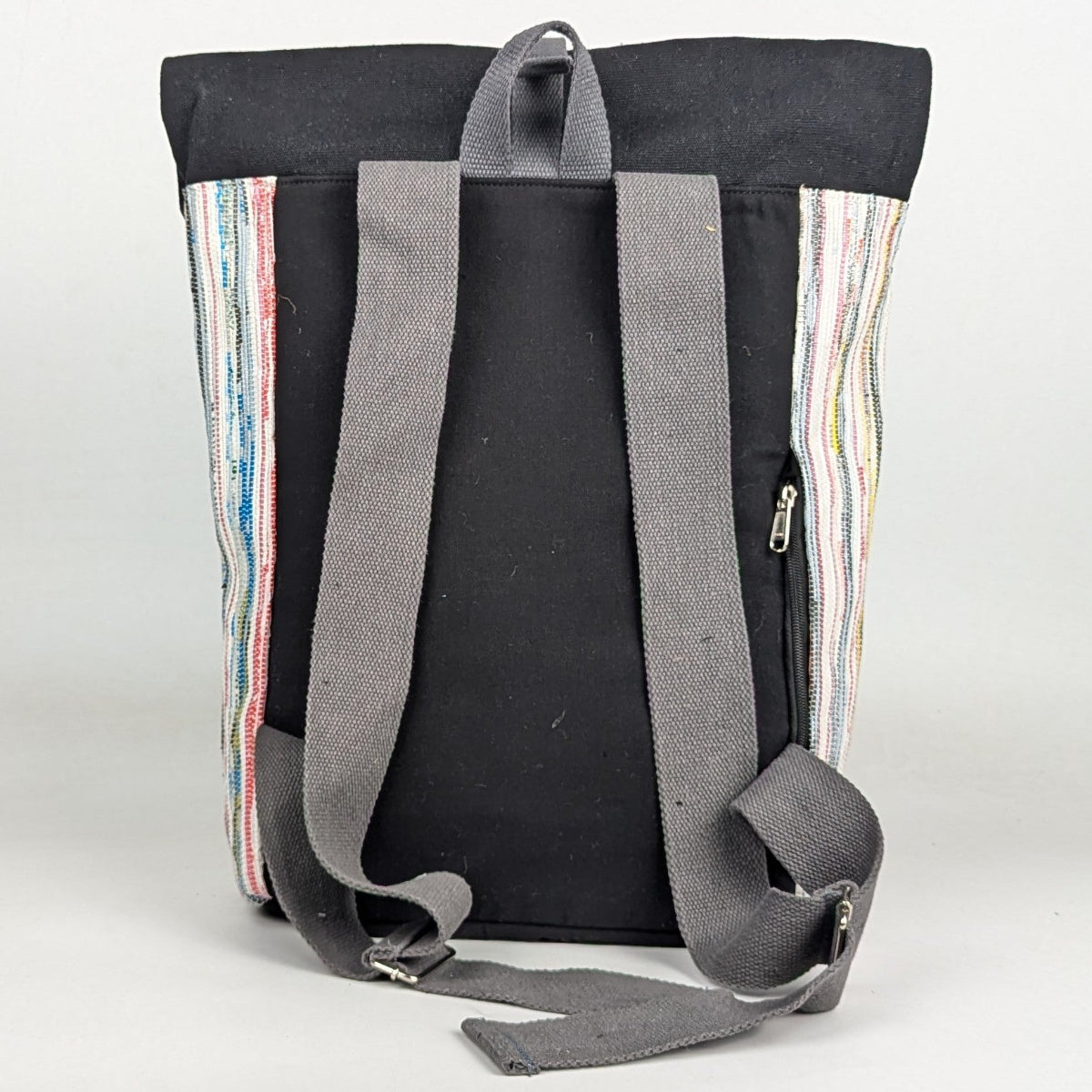 Upcycled Handcrafted Spartan Backpack (SBP0126-003) PS_W