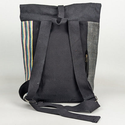 Upcycled Handcrafted Spartan Backpack (SBP0126-004) PS_W