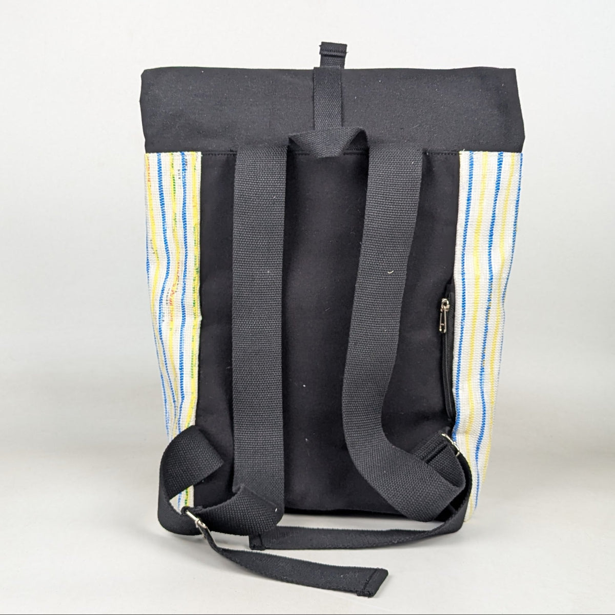 Upcycled Handcrafted Spartan Backpack (SBP0326-001) PS_W