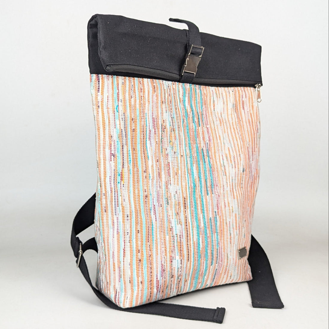 Upcycled Handcrafted Spartan Backpack (SBP0326-002) PS_W