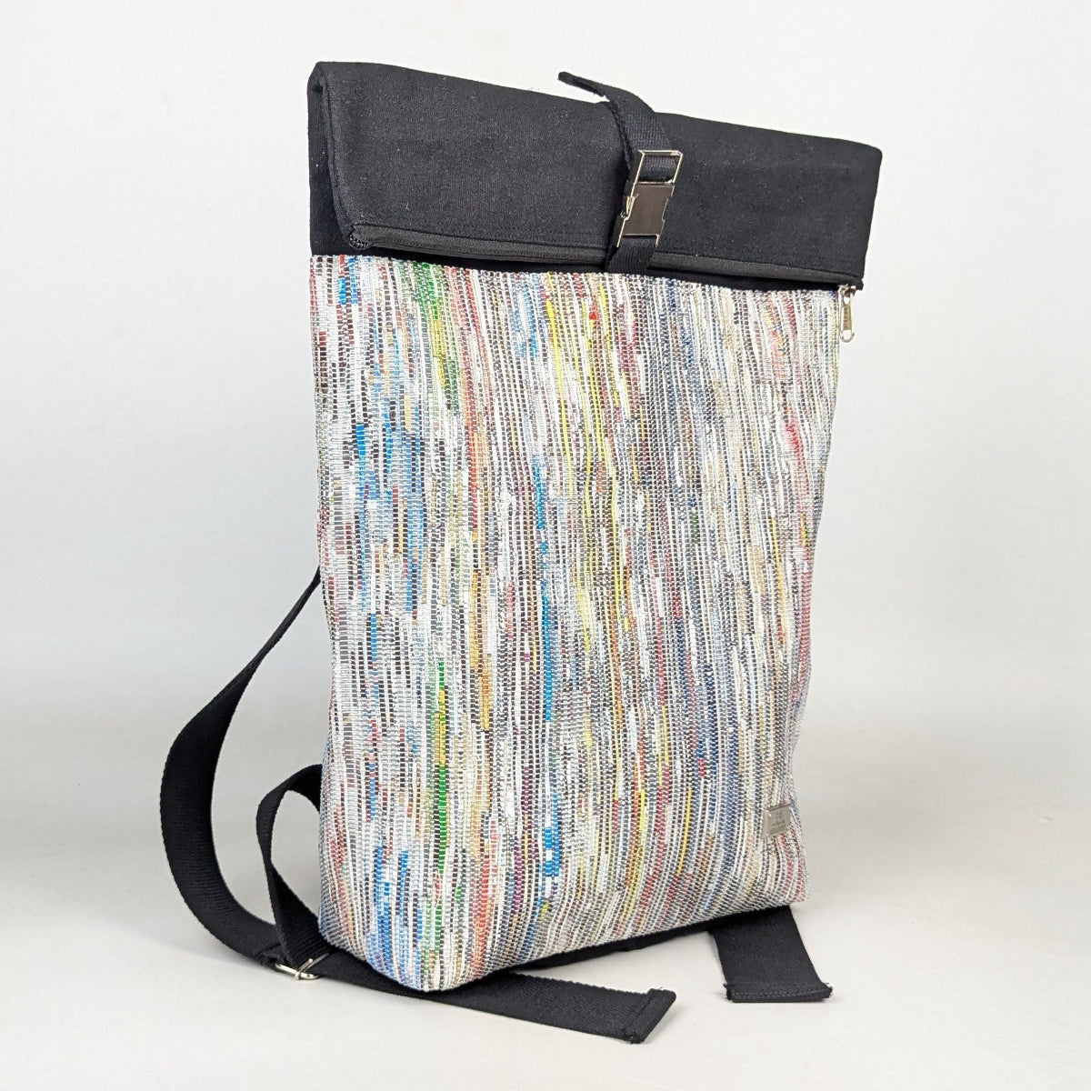 Upcycled Handcrafted Spartan Backpack (SBP0326-003) PS_W