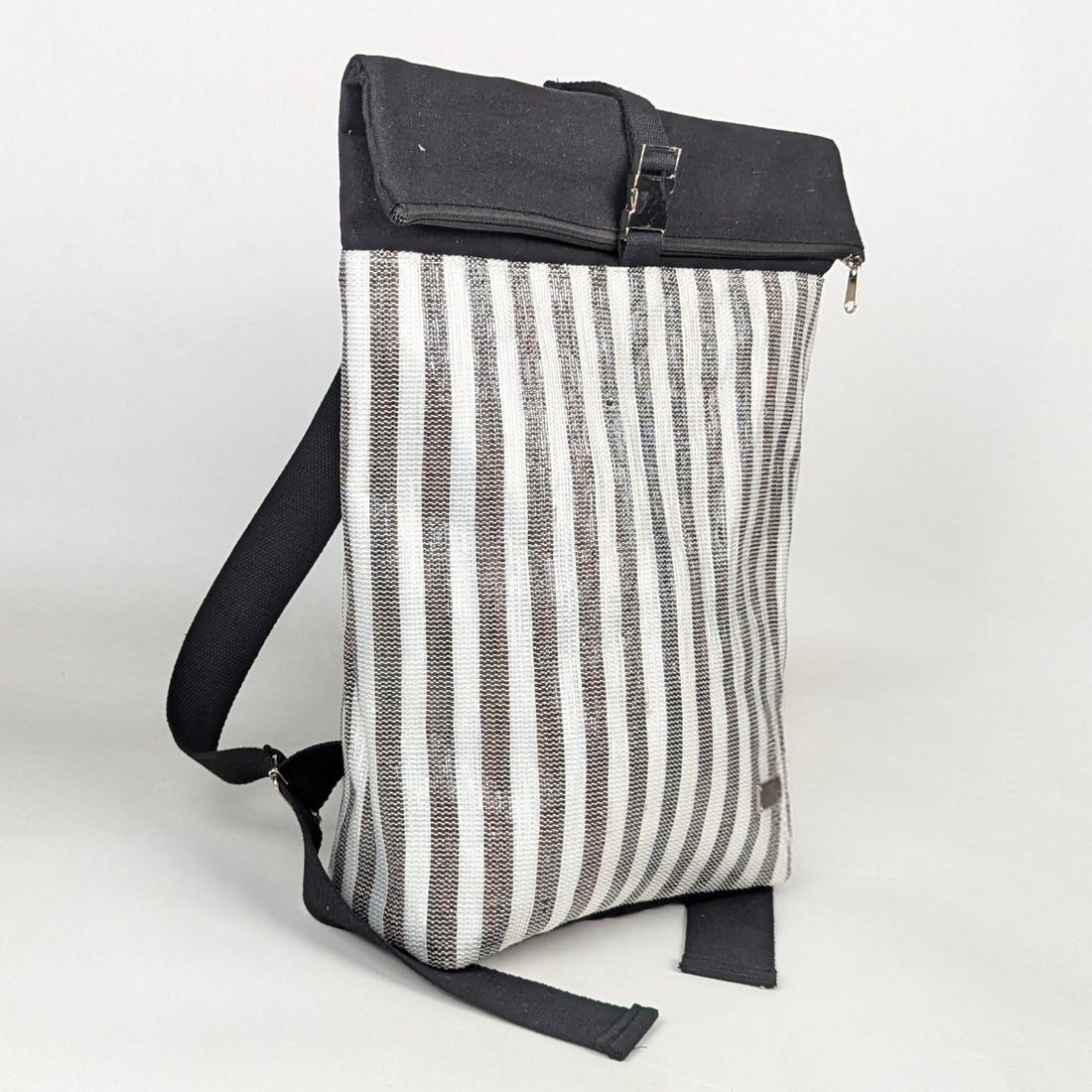 Upcycled Handcrafted Spartan Backpack (SBP0326-004) PS_W