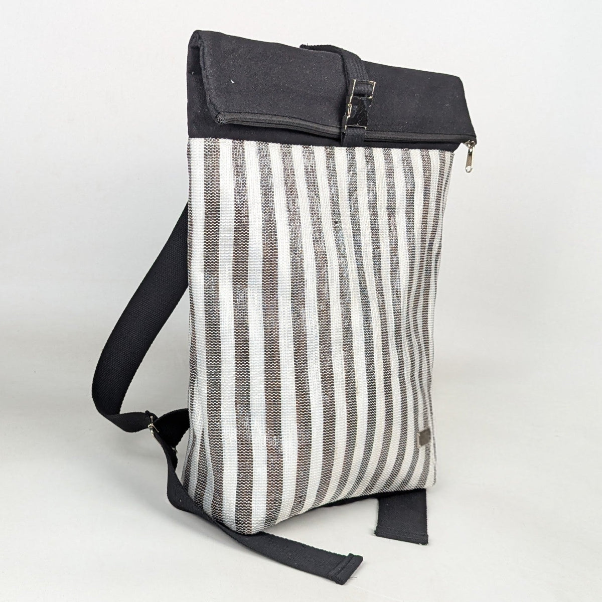 Upcycled Handcrafted Spartan Backpack (SBP0326-004) PS_W