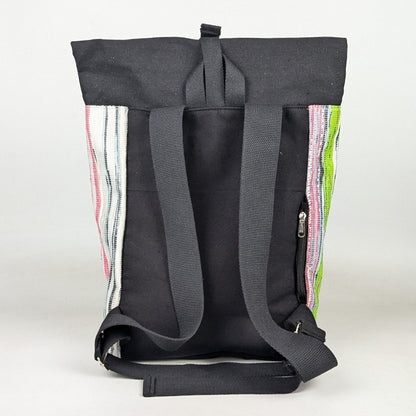 Upcycled Handcrafted Spartan Backpack (SBP0326-007) PS_W