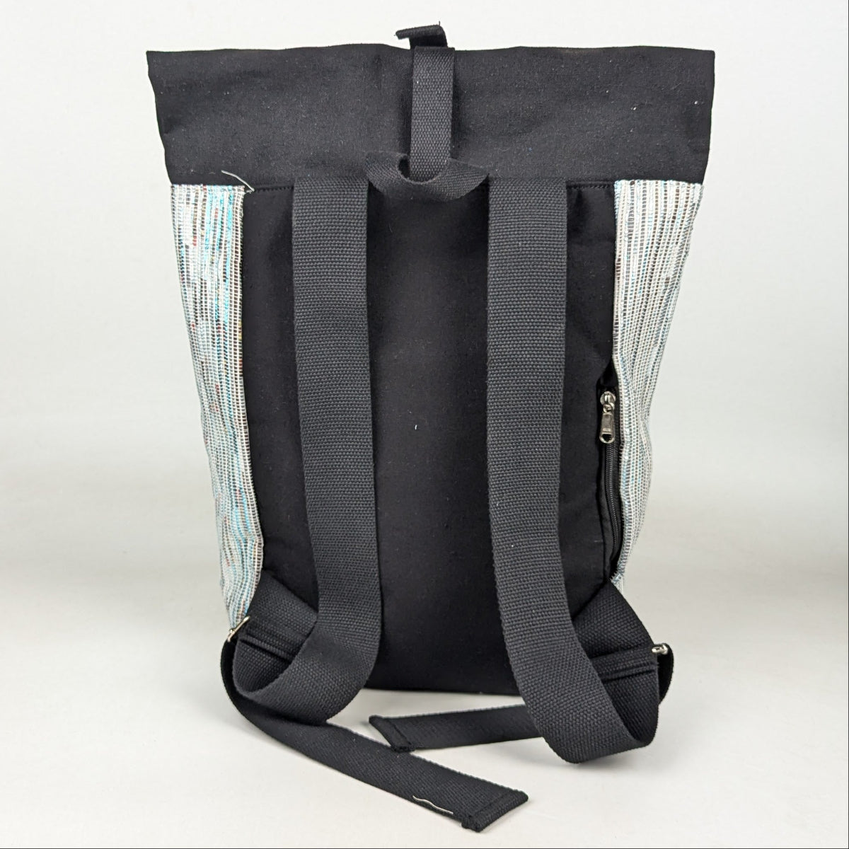 Upcycled Handcrafted Spartan Backpack (SBP0326-009) PS_W