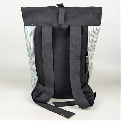 Upcycled Handcrafted Spartan Backpack (SBP0326-009) PS_W