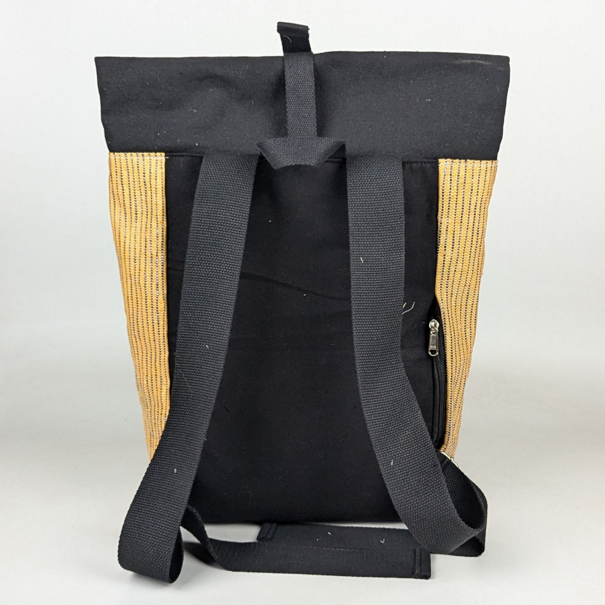 Upcycled Handcrafted Spartan Backpack (SBP0326-010) PS_W