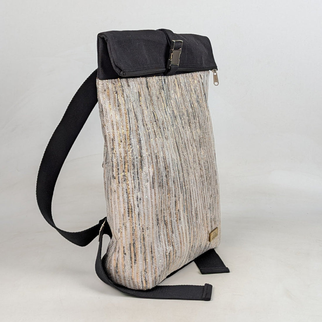 Upcycled Handcrafted Spartan Backpack (SBP0526-007) PS_W