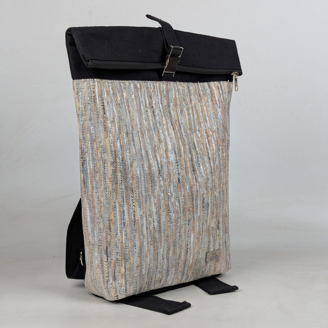 Upcycled Handcrafted Spartan Backpack (SBP0526-011) PS_W