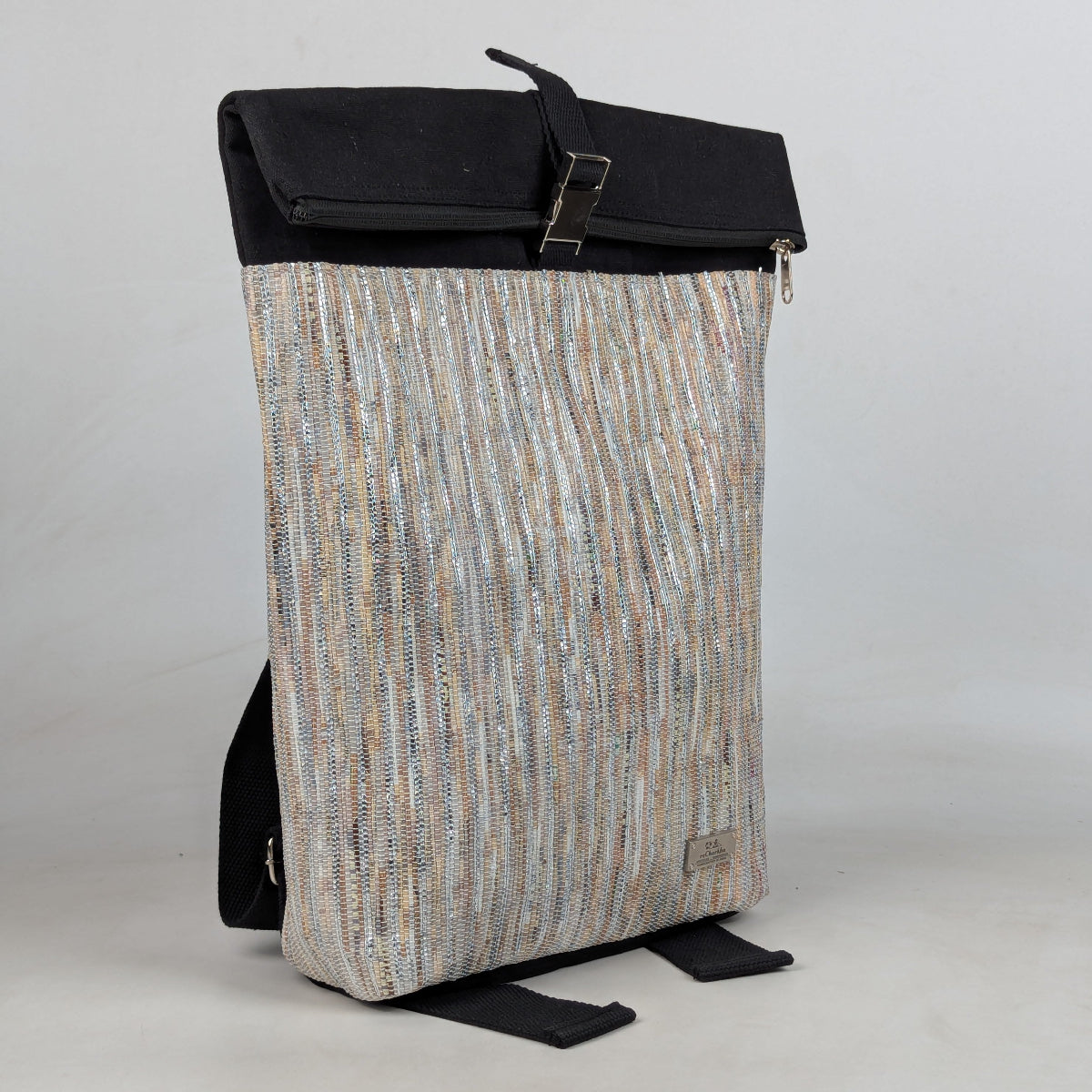 Upcycled Handcrafted Spartan Backpack (SBP0526-011) PS_W