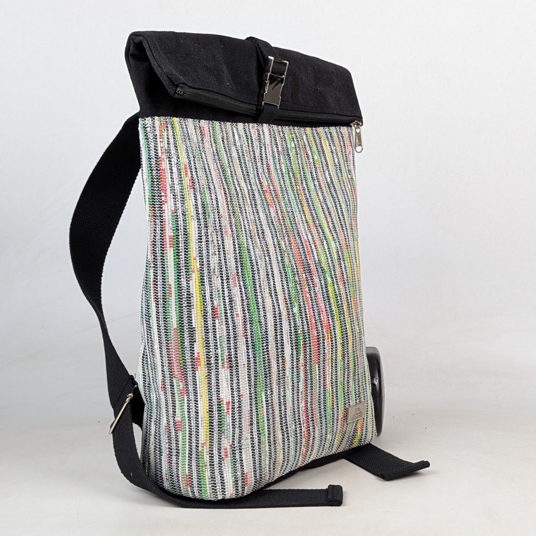 Upcycled Handcrafted Spartan Backpack (SBP0526-012) PS_W
