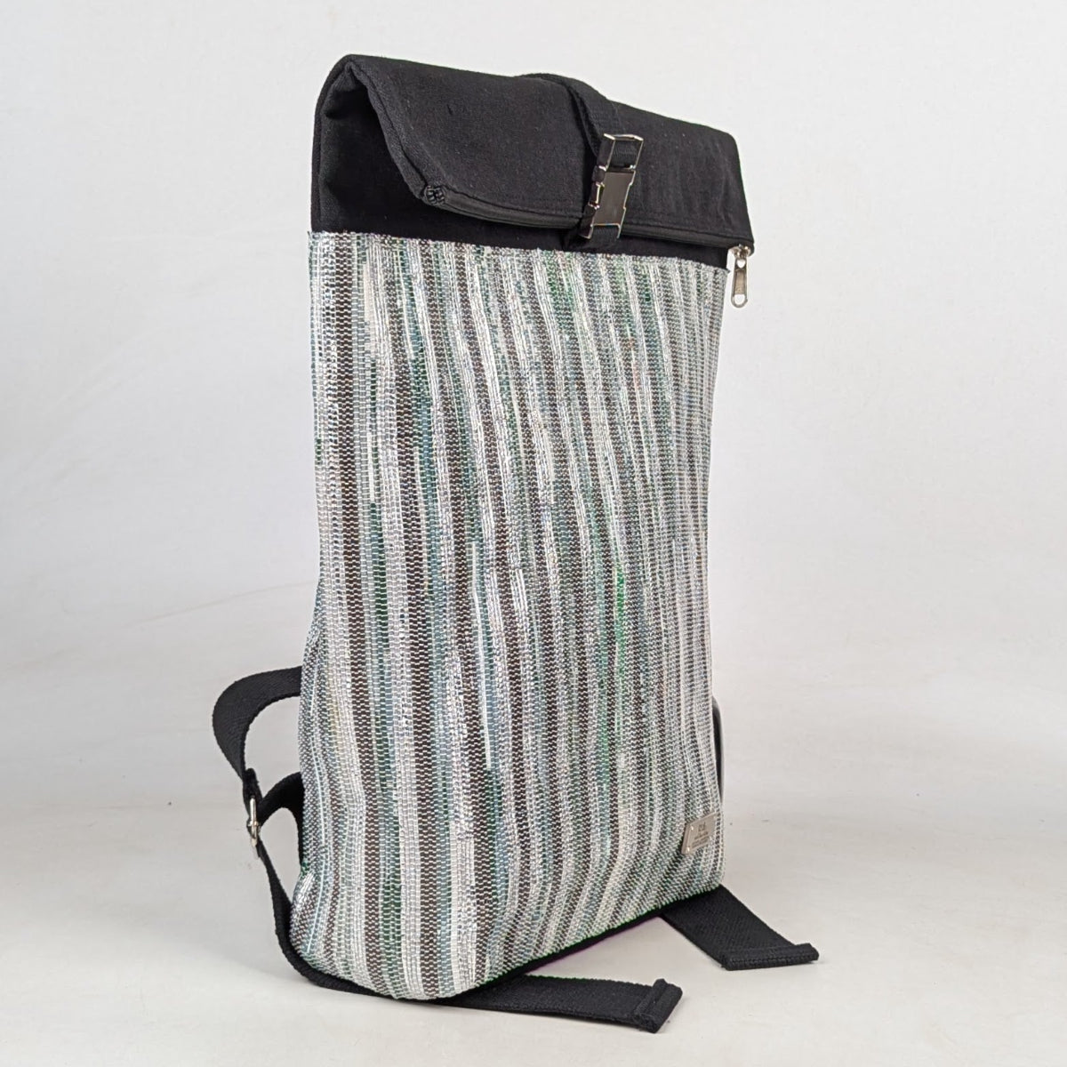 Upcycled Handcrafted Spartan Backpack (SBP0526-013) PS_W