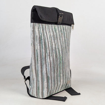 Upcycled Handcrafted Spartan Backpack (SBP0526-013) PS_W