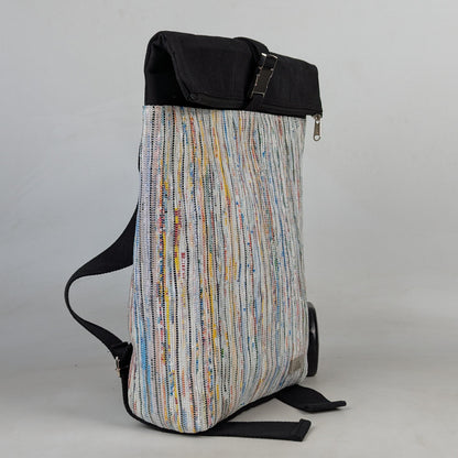 Upcycled Handcrafted Spartan Backpack (SBP0526-014) PS_W