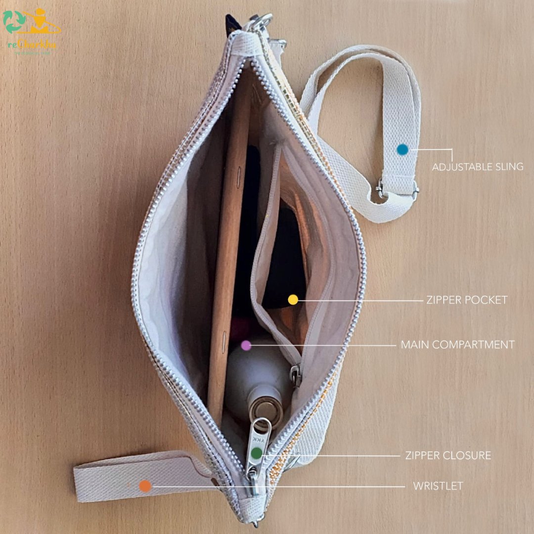 Upcycled Handwoven Sling Bag (SI0424-013)