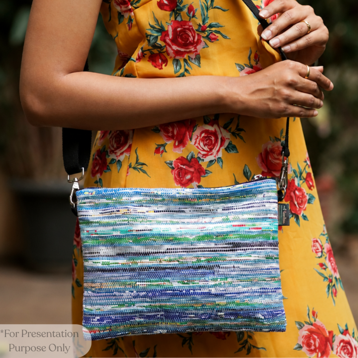 Upcycled Handcrafted Sling Bag (SI0826-002)