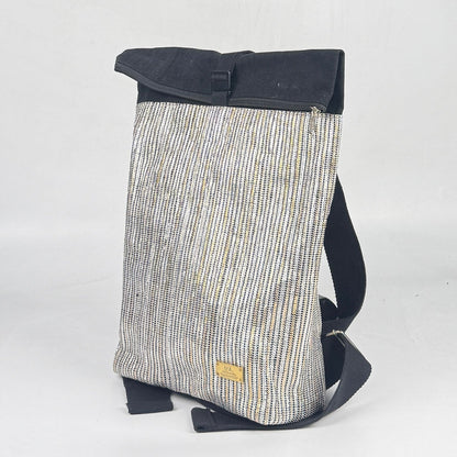Exclusive Upcycled Handcrafted Spartan Laptop Backpack (SLBP0826-007)
