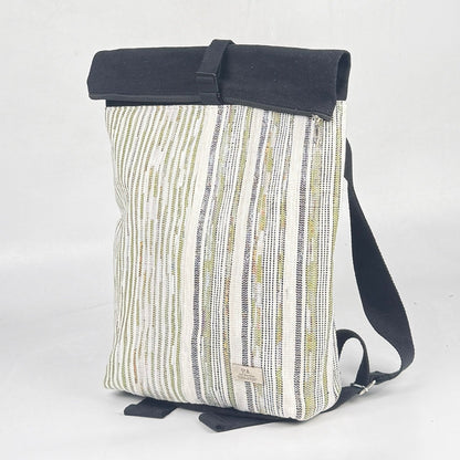 Upcycled Handcrafted Spartan Laptop Backpack (SLBP0826-002)