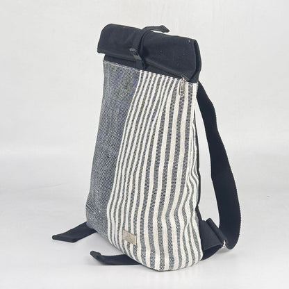 Upcycled Handcrafted Spartan Laptop Backpack (SLBP0826-006)