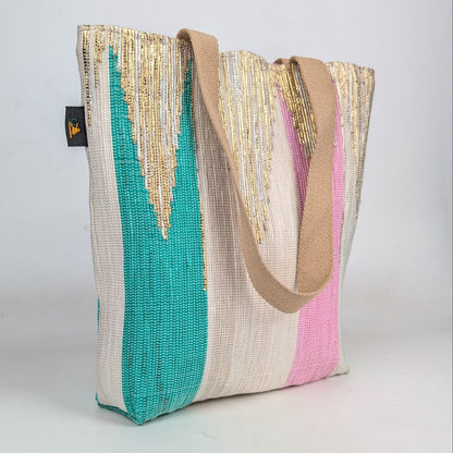 Upcycled Handcrafted Designer Shop N Go (SNGD0126-001) PS_W