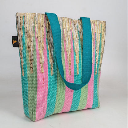 Upcycled Handcrafted Designer Shop N Go (SNGD0126-004) PS_W