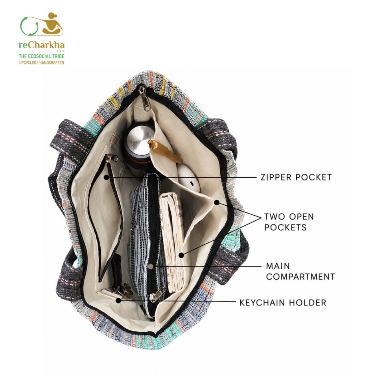 Upcycled Handcrafted Shop N Go (SNG0626-002) PS_W