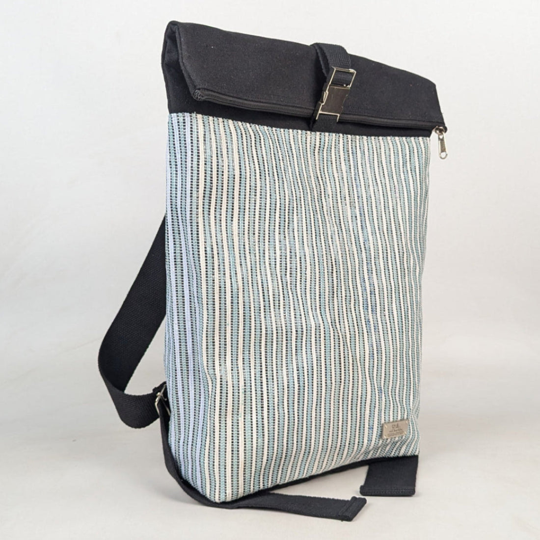 Upcycled Handcrafted Spartan Backpack (SBP0526-001) PS_W