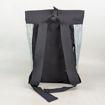 Upcycled Handcrafted Spartan Backpack (SBP0526-001) PS_W
