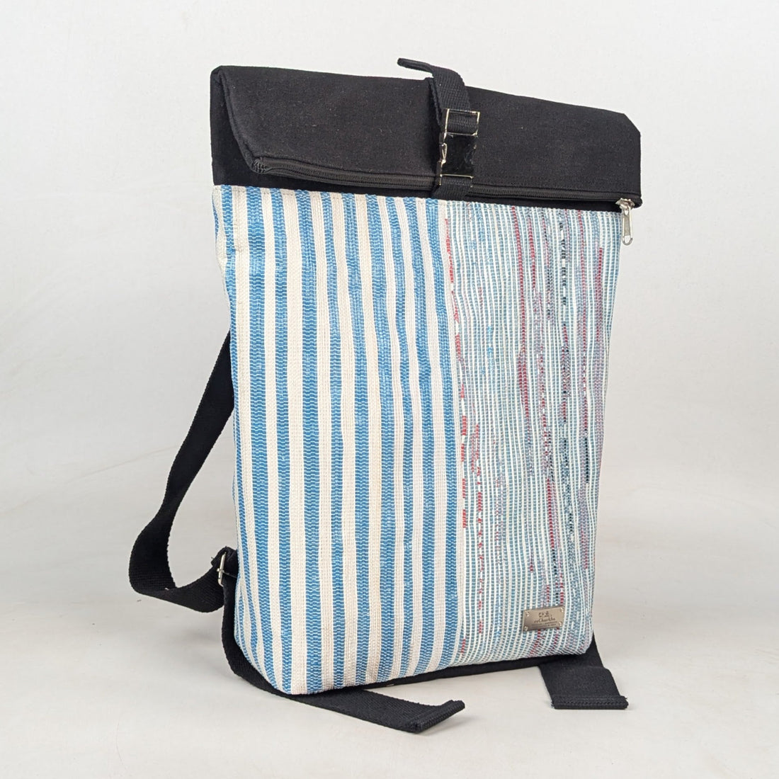 Upcycled Handcrafted Spartan Backpack (SBP0526-002) PS_W