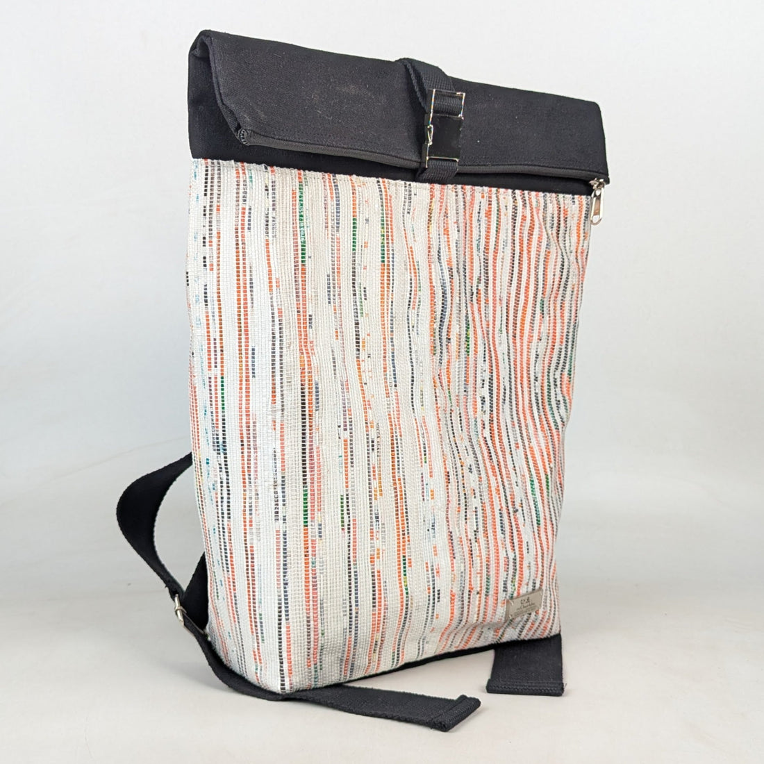 Upcycled Handcrafted Spartan Backpack (SBP0526-003) PS_W