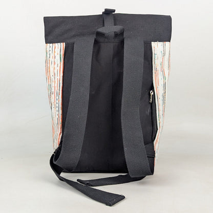 Upcycled Handcrafted Spartan Backpack (SBP0526-003) PS_W