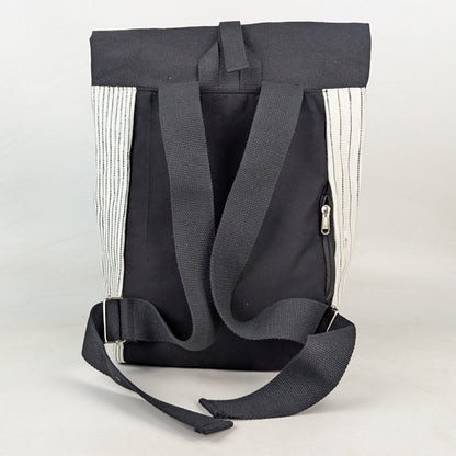 Upcycled Handcrafted Spartan Backpack (SBP0526-012) PS_W