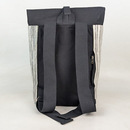 Upcycled Handcrafted Spartan Backpack (SBP0526-005) PS_W