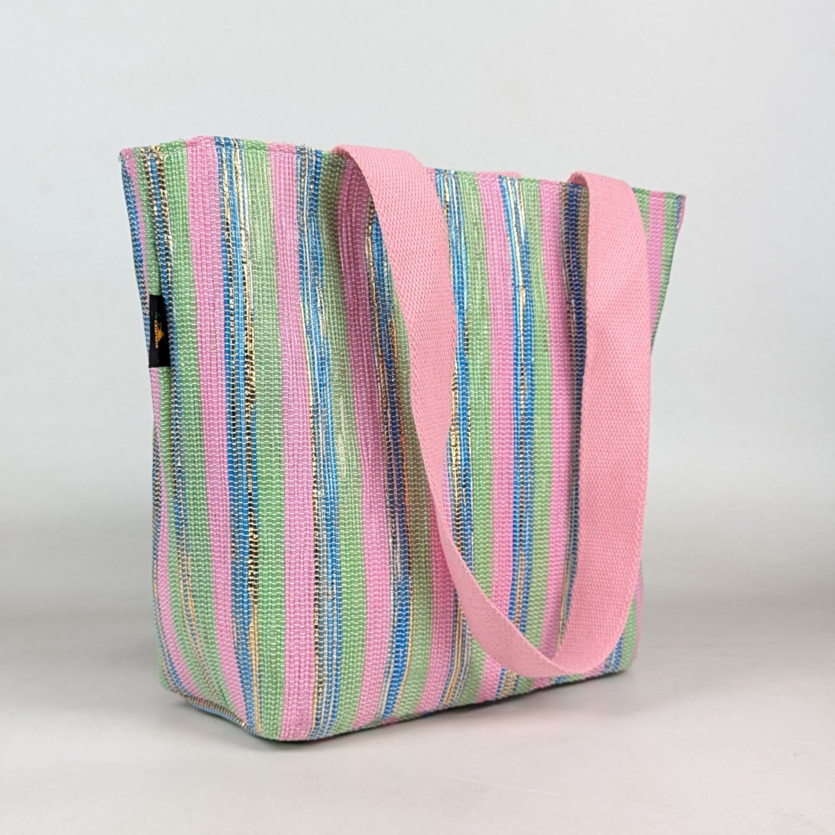 Upcycled Handcrafted Shopper Tote (ST0326-001) PS_W