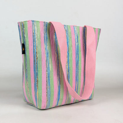 Upcycled Handcrafted Shopper Tote (ST0326-001) PS_W