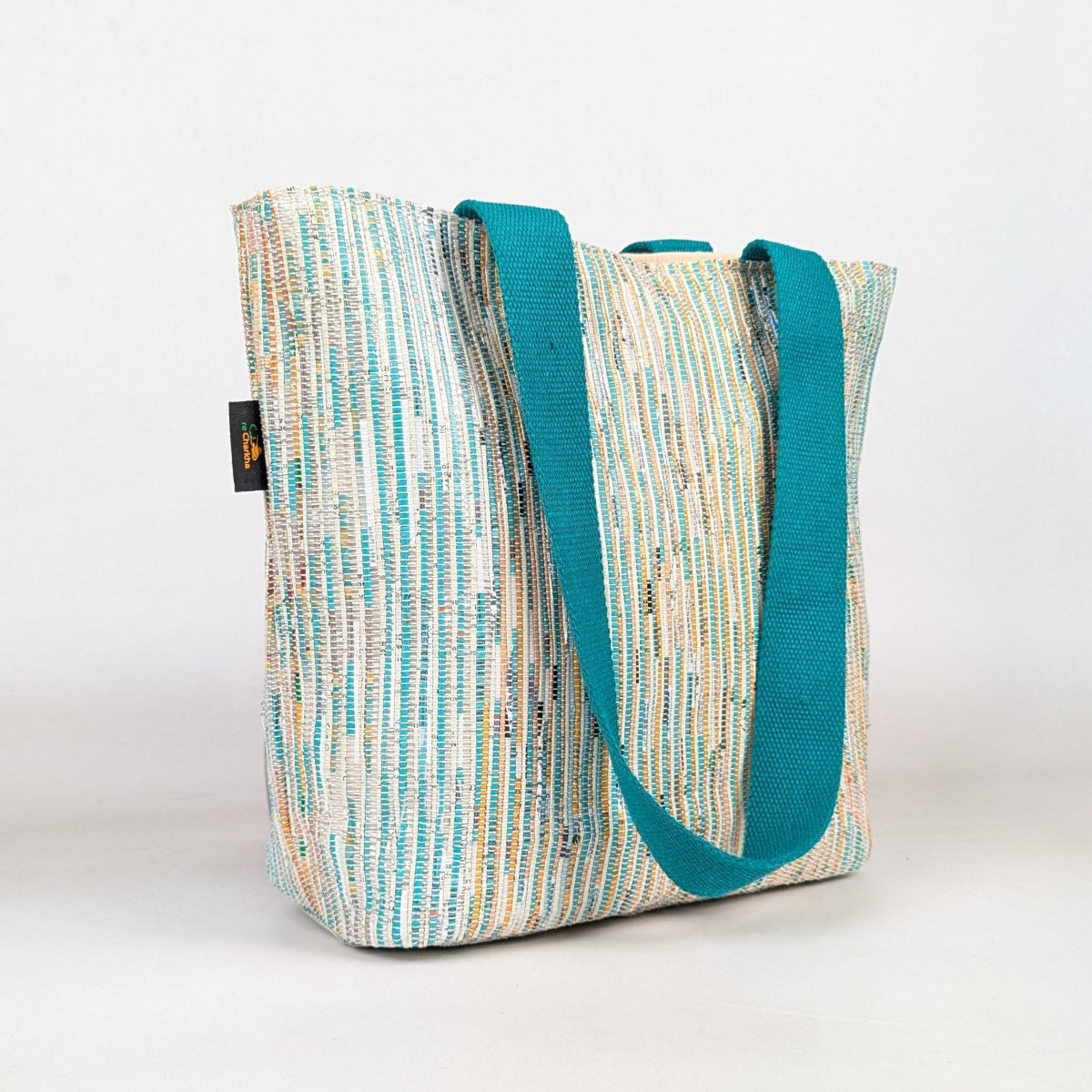 Upcycled Handcrafted Shopper Tote (ST0326-004) PS_W