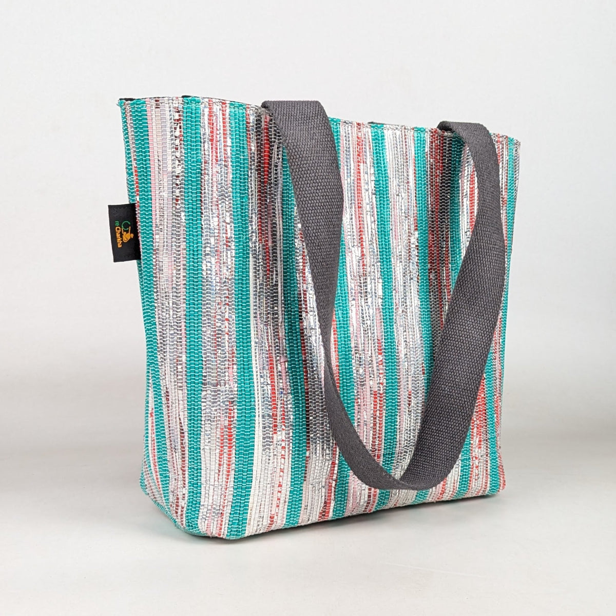 Upcycled Handcrafted Shopper Tote (ST0326-005) PS_W