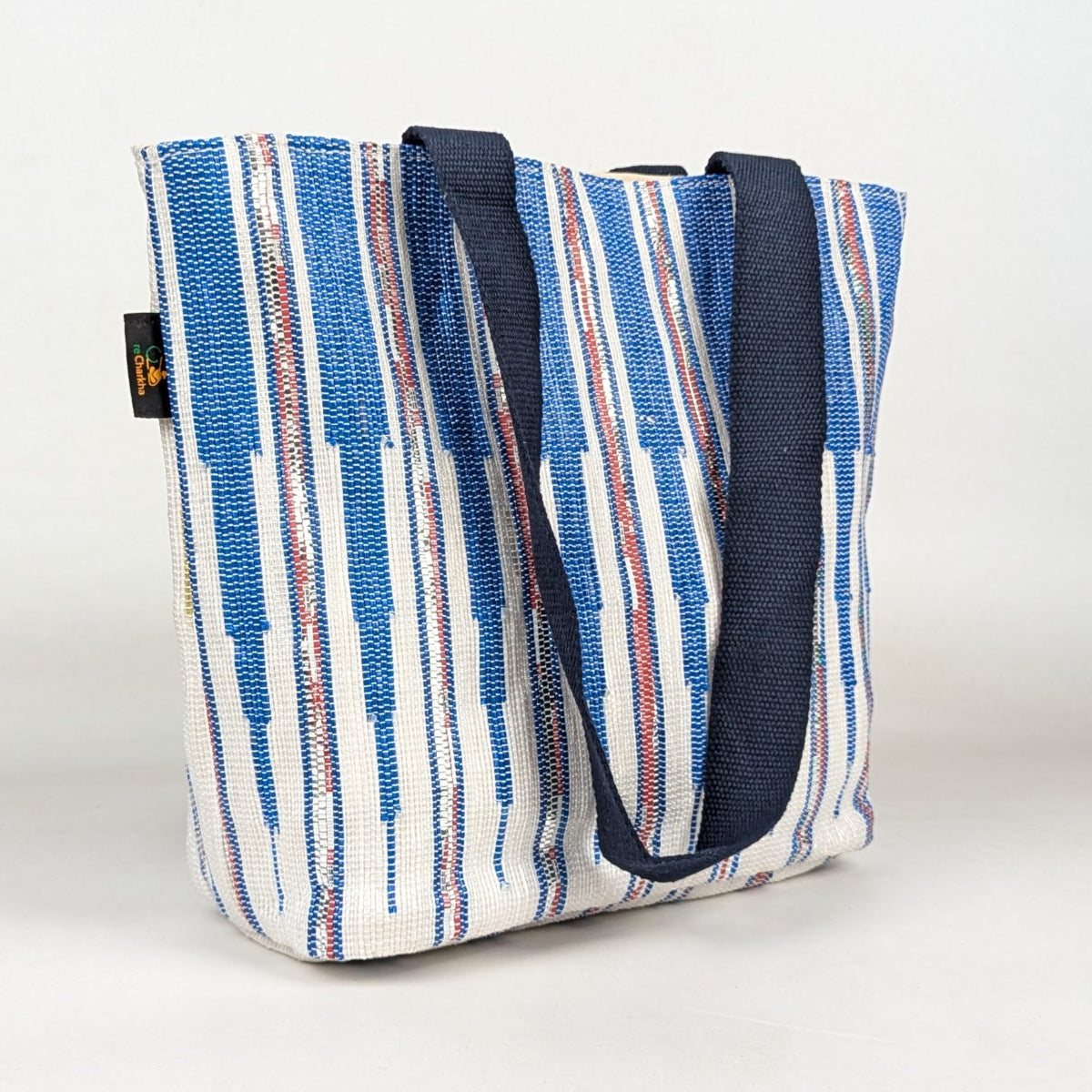 Upcycled Handcrafted Designer Shopper Tote (DST0326-002) PS_W