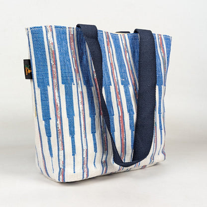 Upcycled Handcrafted Designer Shopper Tote (DST0326-002) PS_W